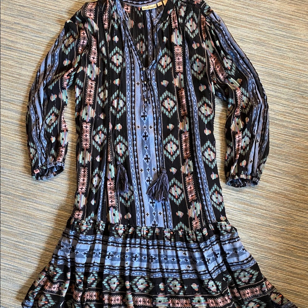Bohemian Patik Print Dress